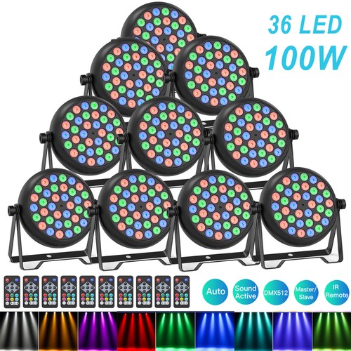 10stk 100w rgb led - 10stk,