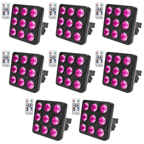 8x135w rgbw 9led par - rgbw, strahler