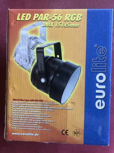 Eurolite led par rgb dmx - par-56,