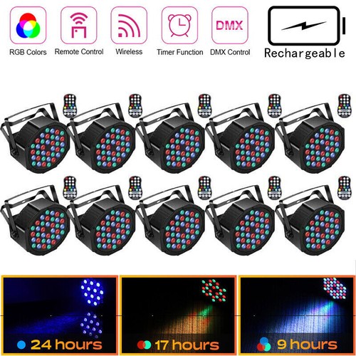 Led par akku - par, wiederaufladbar