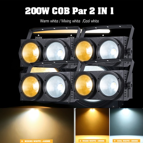 200w cob led par dmx - 200w,