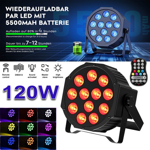 Led akku par strahler - led,