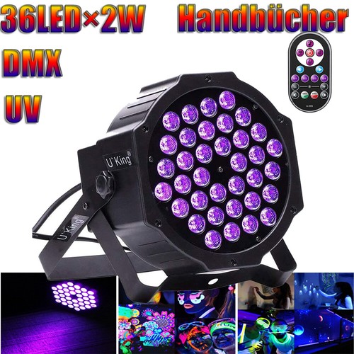 Schwarzlicht led par - uv,