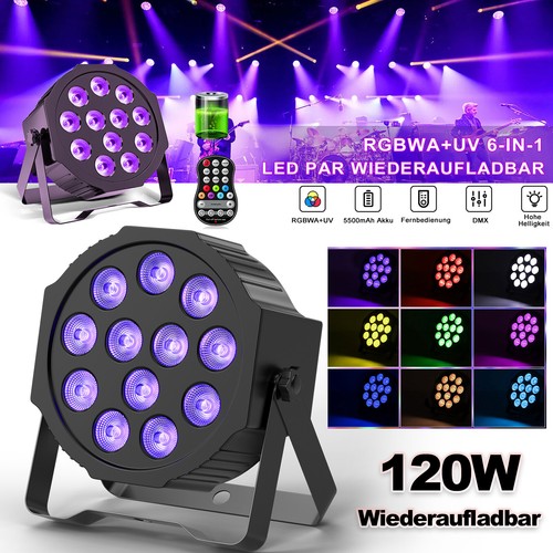 120w akku rgb led par - akku,